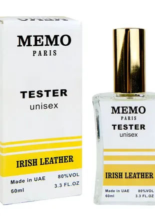 Memo irish leather тестер унисекс 60 мл