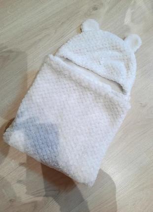 Полотенце с капюшоном 🤍после купания