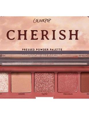 Палетка теней colourpop cherish