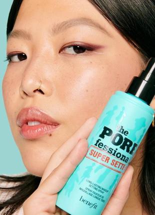 Спрей-фиксатор макияжа benefit the porefessional super setter