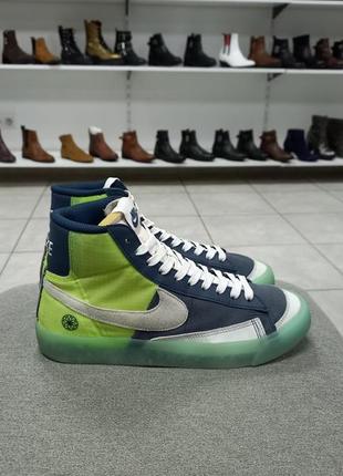 Nike blazer mid'77 (gs) move to zero blue do2699-400 оригинал