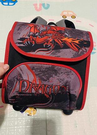 Рюкзак ортопедичний для хлопчика / dragon