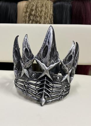 Корона готическая, ворон, короля, властелин колец