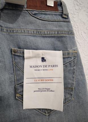 Шорты джинсовые, хлопок.. maison de paris 5