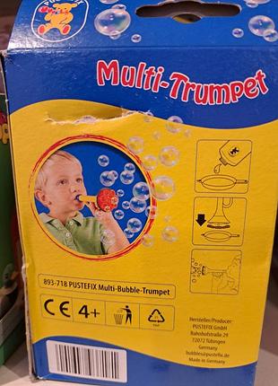 Мультітрубка бля бульбашок multi-trumpet 3