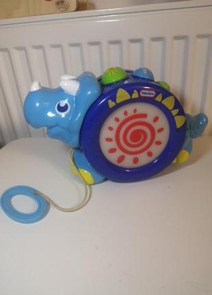 Музична каталка дино little tikes динозавр