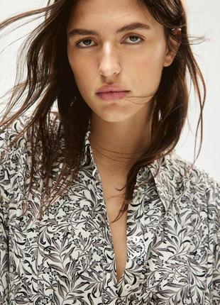 Платье свободного кроя из вискозы h&m6 фото