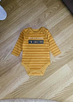 🧸боді з довгим рукавом від c&a