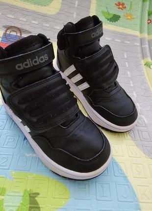 Дитячі хайтопи adidas. високі кросівки adidas