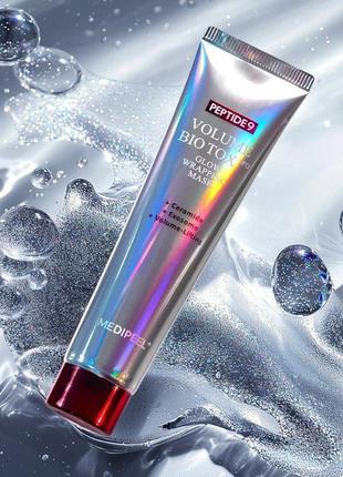 Маска-плівка для обличчя medi-peel peptide 9 volume bio tox glow wrapping mask