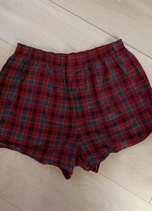 Трусики семейные мужские семейки в клетку m&s m м 10 38 46
