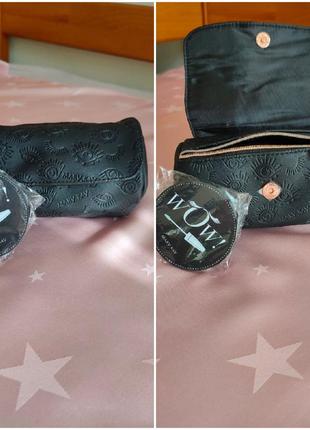 Дзеркало кругле та косметичка мері кей