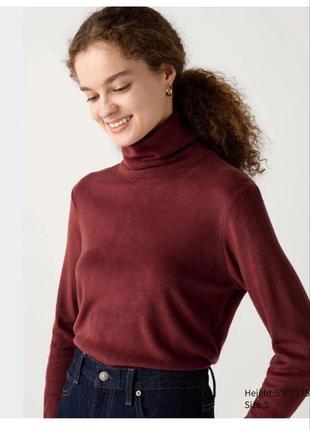Uniqlo водолазка фліс р.l