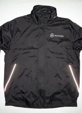 Куртка дождевик mercedes-benz black оригинал (xl)