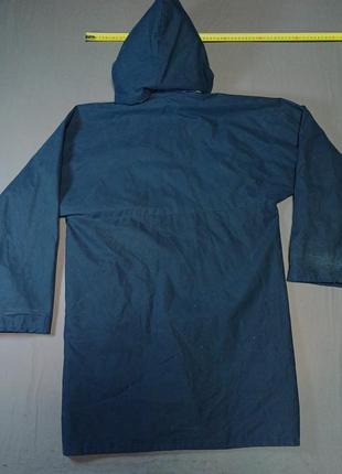 Плечи 50 см 100% waxed cotton темная охотничья вощеная куртка size м 9