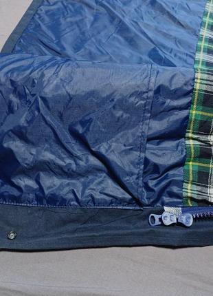 Плечи 50 см 100% waxed cotton темная охотничья вощеная куртка size м 6