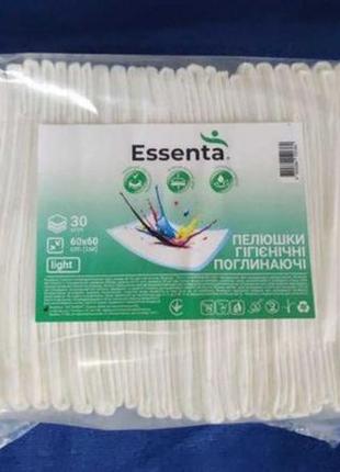 Гигиенические поглощающие пеленки esenta + light 60×60