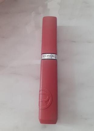 Шикарная матовая помада loreal тон 230