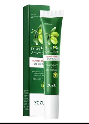 Крем навколо очей з оливою zozu olive oil antioxidant eye cream