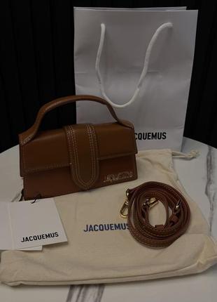 Сумка jacquemus le bambino кожа