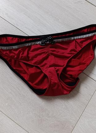 Трусики базовые трусы ажурные чики красные m&s ceriso m м 10 38 46