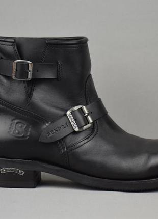 Sendra 2976 carol matebox negro ботинки мужские байкерские мото кожаные испания 48 р/31.5 см.