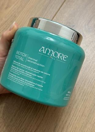 Amore ботокс для волосся total thermal reconstruction 1000 ml