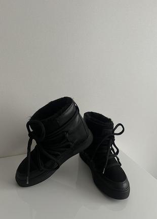 Черные ботинки h&amp;m