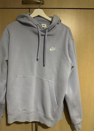 Голубое худи nike🩵