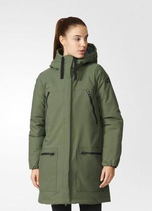 Зимова парка пуховик куртка adidas
