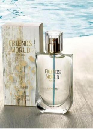 Туалетная вода friends world for her
