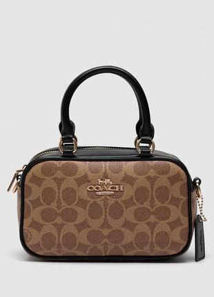 Сумка coach satchel crossbody в 3х кольорах