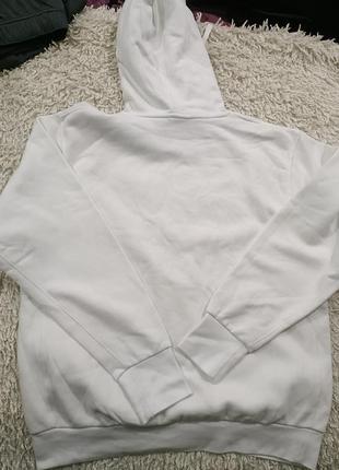 Оригінальнє стильне худі nba los angeles lakers city edition fleece pullover hoodie 'white', колекції 2023 року4 фото