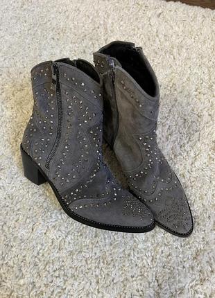 Ковбойки казаки замшеві moda in pelle