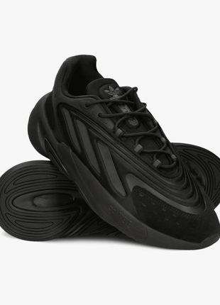 Кроссовки мужские adidas krampon ozelia h04250 весна-осень замша текстиль синтетика черные