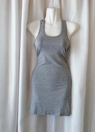 Сукня майка трикотаж 3хл груди 96 см тягнеться на 150  см  стегна 96 см тягнеться на 150 см  довжина