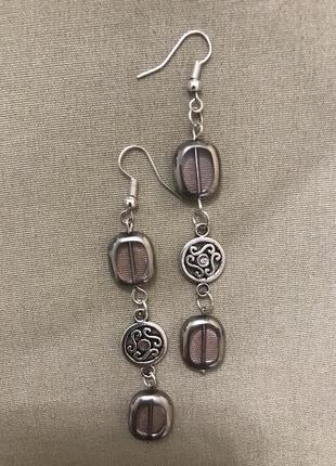 Красиві сережки вінтаж англія
