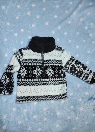 Еко шубка махровый свитер