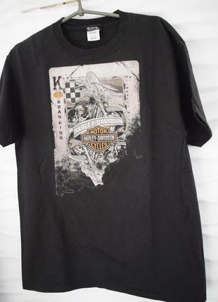 Футболка harley davidson medium оригинал made in honduras