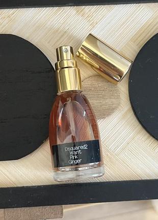 Dsquared2 want pink ginger парфюмированная вода оригинал