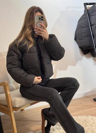 Стильний пуфер h&m / жіноча куртка h&m