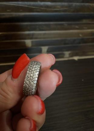 Кольцо серебряный