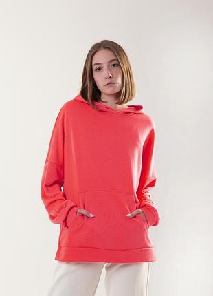 Худі жіноче помаранчеве "slit"