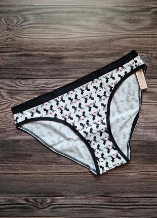 Мягкие хлопковые трусики victoria's secret оригинал