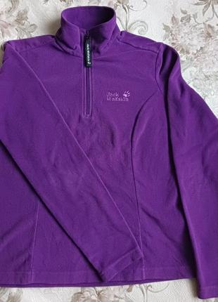 Флисовая кофта jack wolfskin