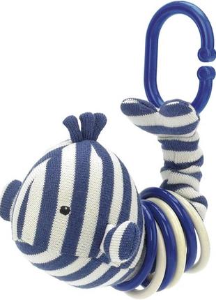 Игрушка подвеска для малышей кит-котик clicketty walter whale от jellycat