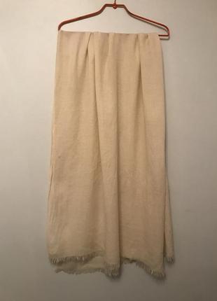 Палантин теплий шарф франція monoprix femme 75х190