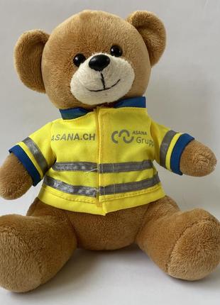 Мягкая игрушка мишка в одежде скорой помощи медведь медвежонок