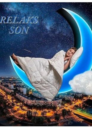 Важка ковдра - це ваш relaxson,
вагу ковдри робимо під замовлення.