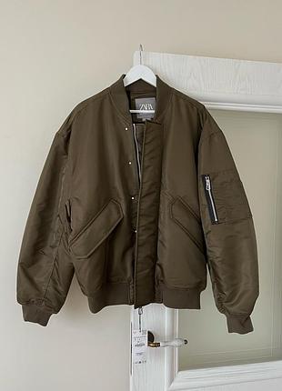 Бомбер zara